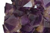 Deep Purple Amethyst Crystal Cluster - Congo #148705-2